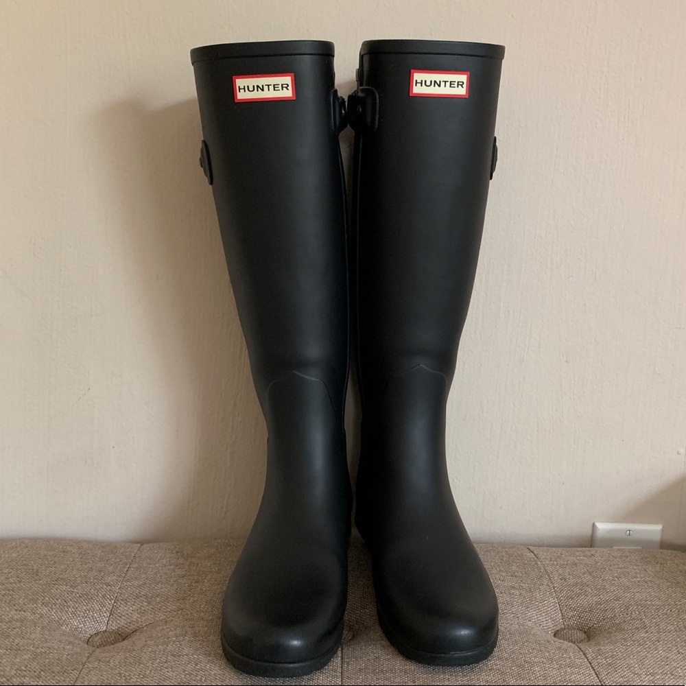 HUNTER ORIGINAL REFINED BACKSTRAP RAIN BOOTS